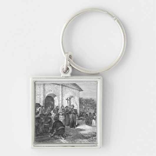 Porte-clés Mission espagnole d'Alamo (Devant)