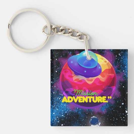 PORTE-CLÉS MISSION ET AVENTURE (Devant)
