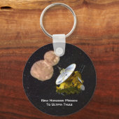 Porte-clés Mission Nouveaux Horizons À Ultima Thule (Recto)