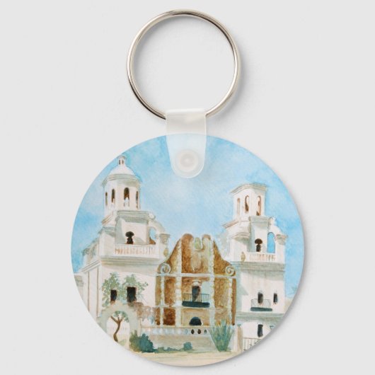 Porte-clés Mission San Xavier del Bac (Recto)
