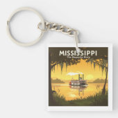 Porte-clés Mississippi vintage (Devant)