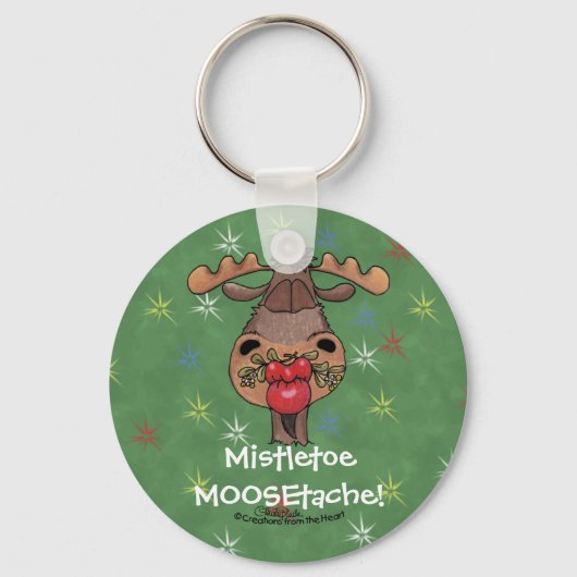 Porte-clés Mistletoe MOOSEtache (Recto)