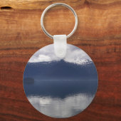 Porte-clés Misty Alaskan Sea dans les tons bleu (Verso)