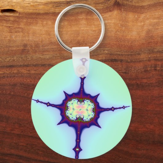 Porte-clés Mitose Fractal (Recto)