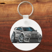 Porte-clés Mitsubishi Evo Gray Car (Recto)
