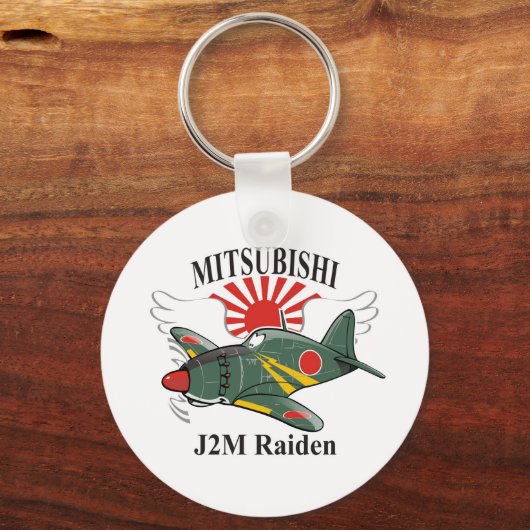 Porte-clés mitsubishi J2M Raiden (Recto)