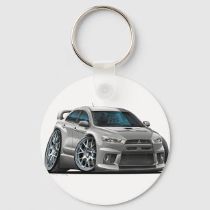 Porte-clés Mitsubishi Silver Car