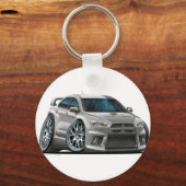 Porte-clés Mitsubishi Silver Car (Recto)