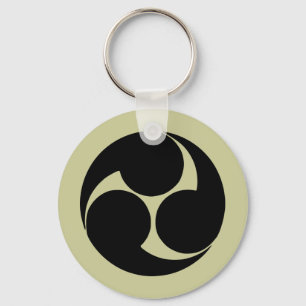 Porte-clés Mitsudomoe de Hidari, Japon