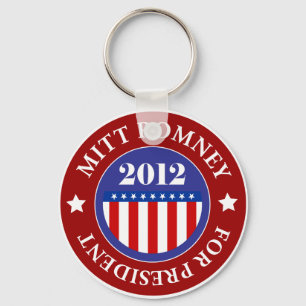 Porte-clés Mitt Romney pour le président 2012