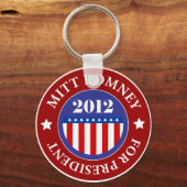 Porte-clés Mitt Romney pour le président 2012 (Recto)