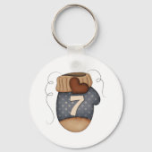 Porte-clés Mitten Numéro sept Porte - clé (Verso)