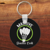 Porte-clés Mive Shuttle Funny Dminton (Recto)