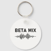 Porte-clés Mix Bêta - Forme audio (Verso)