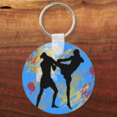 Porte-clés MIXED MARTIAL ART Head Kick (Recto)