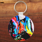 Porte-clés mixte arc-en-ciel (Recto)