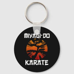 Porte-clés Miyagi-do Karate Vintage Rétro Bonsai Tree Ma