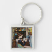 Porte-clés Mlle. Lecture de Guillaumin, 1907 (Devant)