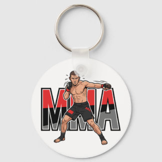 Porte-clés MMA Mixed Martial Arts Fighter Keychan