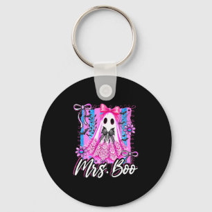 Porte-clés Mme Boo Boujee Coquette Bow Retro Halloween Costum