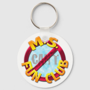 Porte-clés Mme Fun Club aucun "NE PEUT PAS" porte - clé