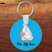 Porte-clés Mme Silly Goose Future Mariée Mariage Mariée Ridic (Recto)
