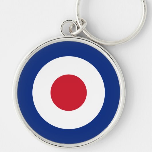 Porte-clés MOD Mode britannique Design Keyboard Scooter / Ves (Devant)