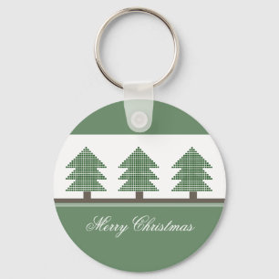 Porte-clés Mod Noël Arbres Porte - clés de vacances
