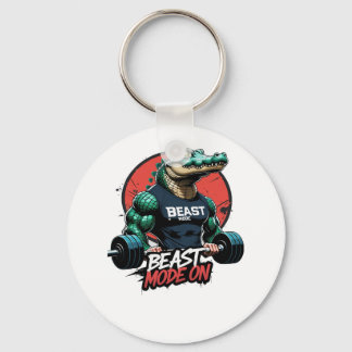 Porte-clés Mode Bête Dans La Salle De Sport