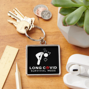 Porte-clés Mode de survie COVID LONG
