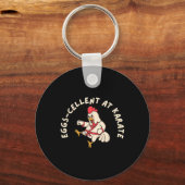 Porte-clés Mode Drôle Poulet (Recto)