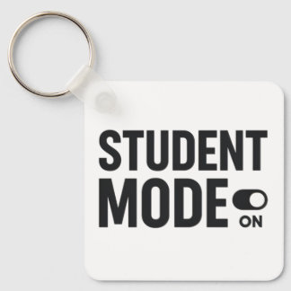 Porte-clés Mode Étudiant Activé – Motivation Drôle pour les É