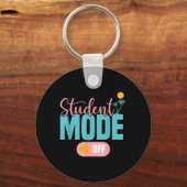 Porte-clés Mode Étudiant Drôle Désactivé Dernier Jour D'école (Recto)