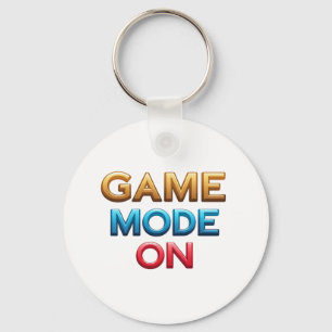 Porte-clés Mode jeu activé