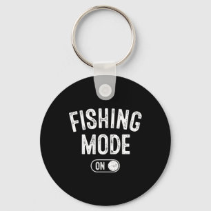 Porte-clés Mode Pêche Activé Cadeau Drôle de Pêcheur Papa Pêc