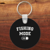 Porte-clés Mode Pêche Activé Cadeau Drôle de Pêcheur Papa Pêc (Recto)