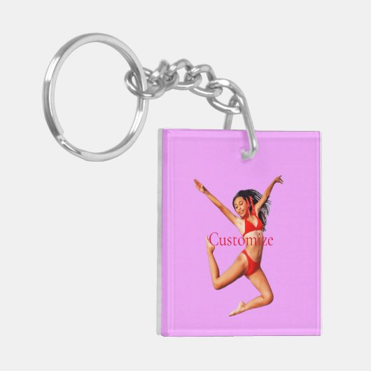 Porte-clés Modèle Bikini de danse Thunder_Cove (Devant gauche)