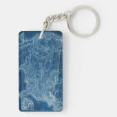 Porte-clés Modèle de carte des USA (Dos)