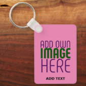 PORTE-CLÉS MODÈLE DE TEXTE D'IMAGE CHAUD MODERNE ÉDITABLE (Recto)