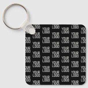Porte-clés Modèle éditable de motif répétitif Ajoutez votre l