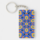 Porte-clés Modèle floral esthétique (Devant)