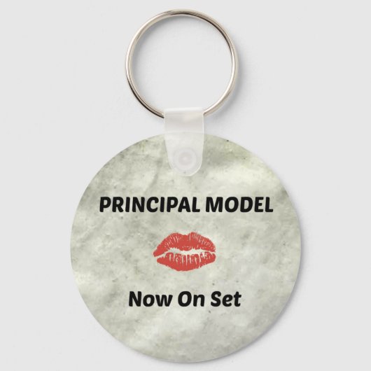 Porte-clés Modèle principal porte - clé d'actrice (Recto)