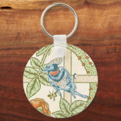 Porte-clés Modèle sans couture de treillis de William Morris (Recto)