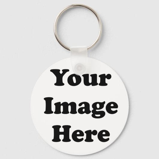 Porte-clés Modèle vierge personnalisé (Recto)