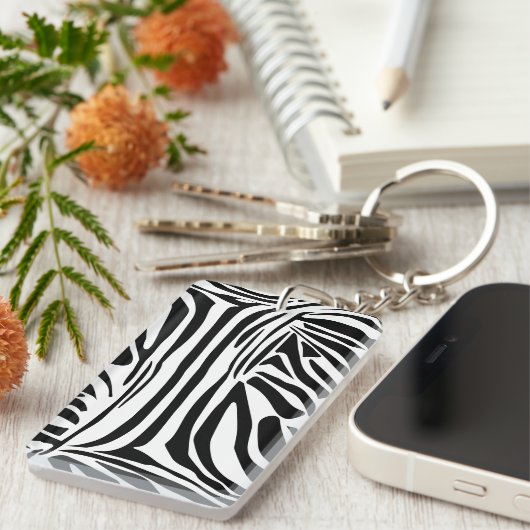 Porte-clés Modèle Zèbre (Devant droit)