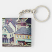 Porte-clés Modèles de bâtiments de bord de mer (Dos)