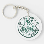 Porte-clés Modern Be Marry Noël Round Mandela (Devant)