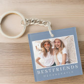 Porte-clés Modern Chic Best Friends BFF Photo