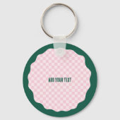 Porte-clés Modern Pickleball & Prosecco Bachelorette Weekend (Verso)