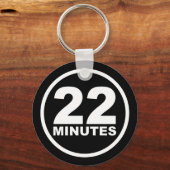 Porte-clés Moderne - 22 minutes (Recto)